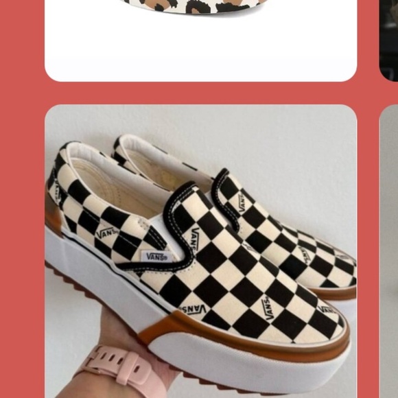 Vans Checkerboard Platform slip ons - Picture 2 of 5